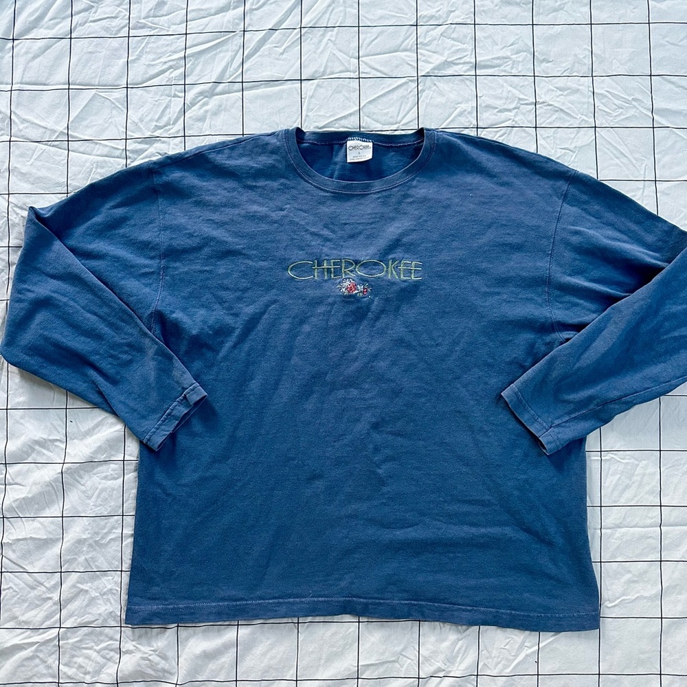 Vintage Cherokee Embroidered Long Sleeve